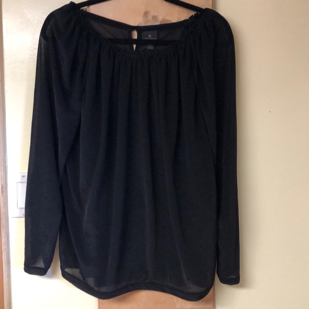 Black worthington top